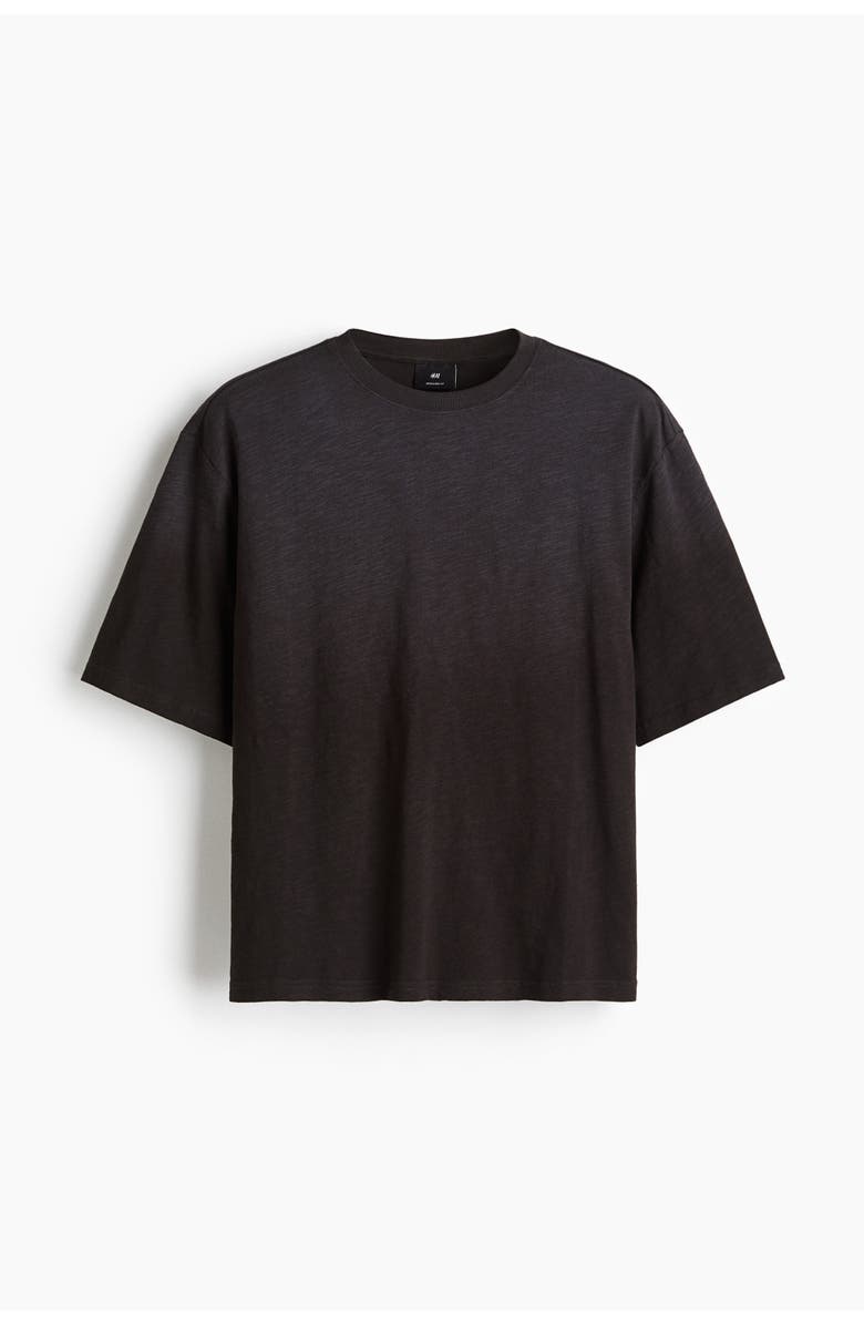 H&M Oversized-fit t-shirt, Alternate, color, Black