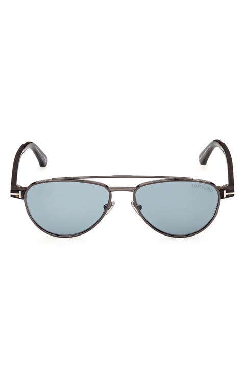 Anthony 02 55mm Pilot Sunglasses