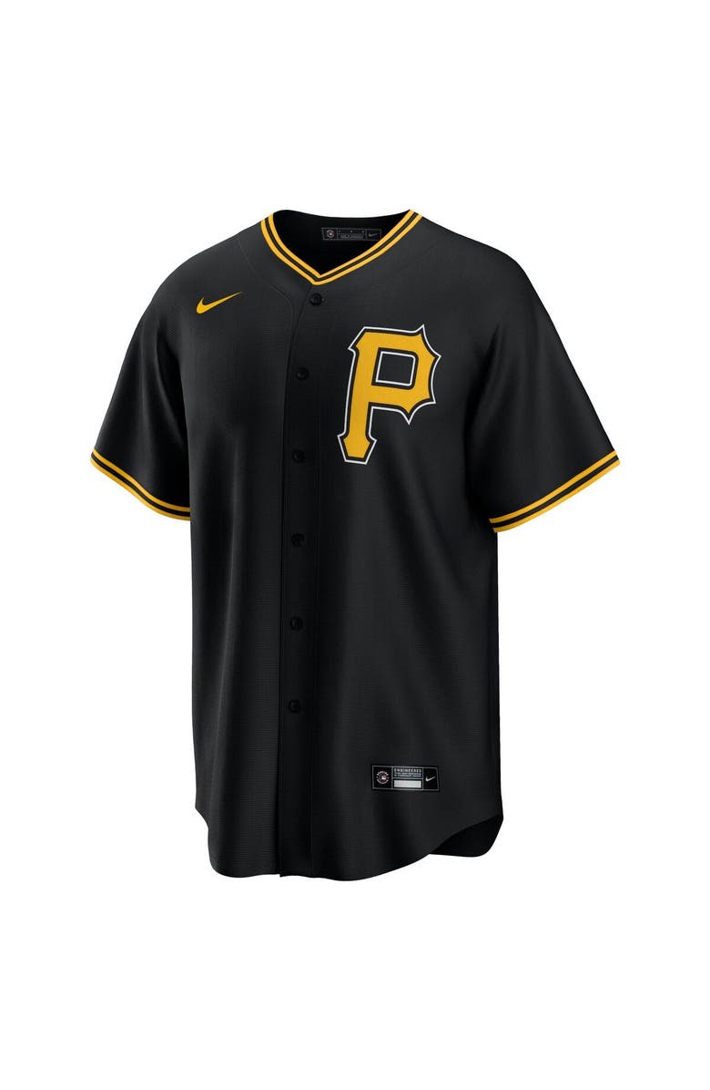 Nike Men's Nike Black Pittsburgh Pirates Alternate Replica Team Jersey, Alternate, color, 