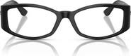 Versace 54mm Rectangular Optical Glasses
