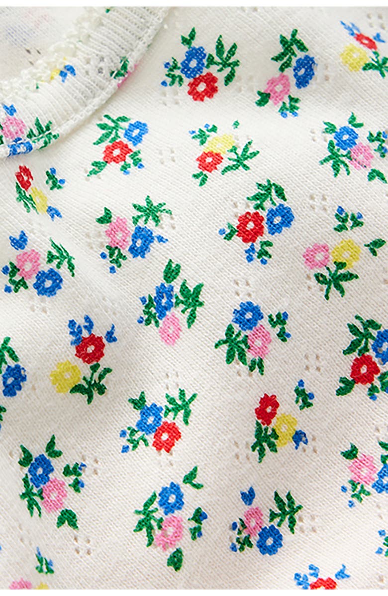 Mini Boden Kids' Floral Pointelle T-Shirt, Alternate, color, 