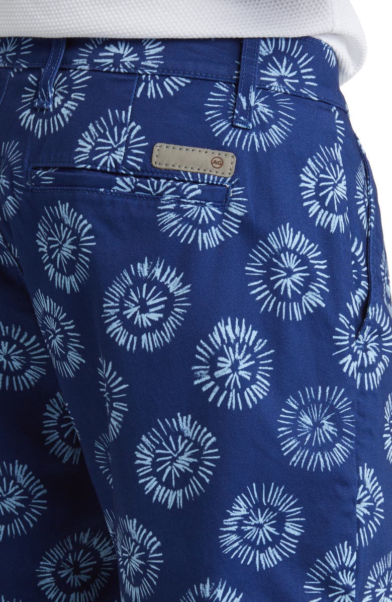 AG Wanderer Print Chino Shorts, Alternate, color, Local Blue Multi