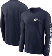Nike Men's Nike  Navy Dallas Cowboys America's Team Essential Long Sleeve T-Shirt