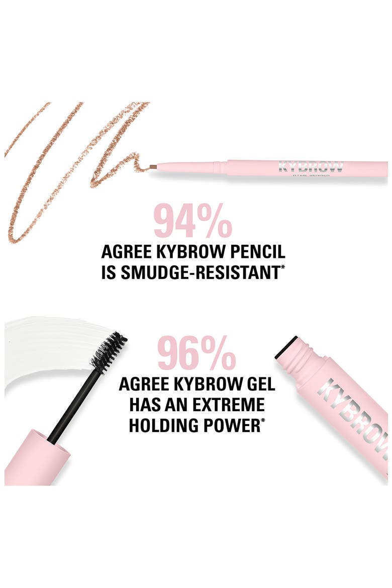 Kybrow Brow Gel & Pencil Kit, Alternate, color, EBONY