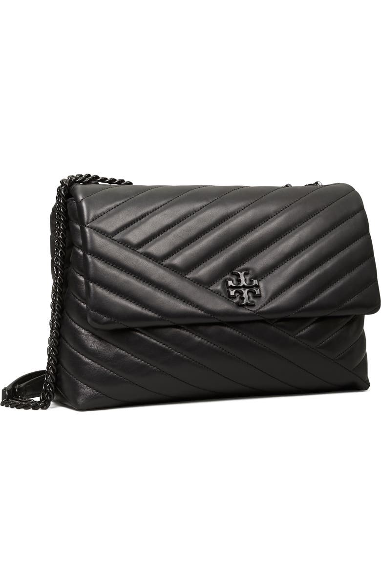 Tory Burch Kira Chevron Quilted Convertible Leather Crossbody Bag, Alternate, color,