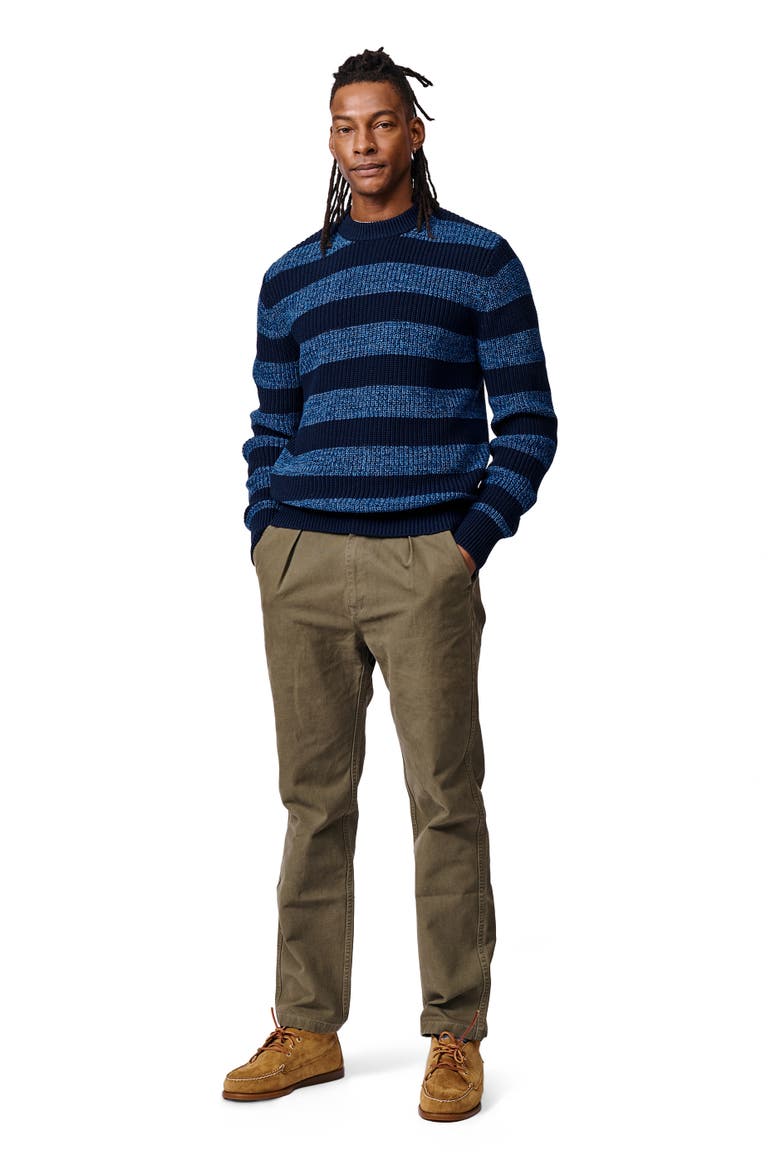 Martin Long Sleeve Crew Neck Jumper, Alternate, color, Navy Stripe