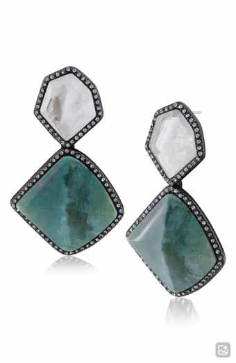 Geometric Crystal Drop Earrings (Nordstrom Exclusive)