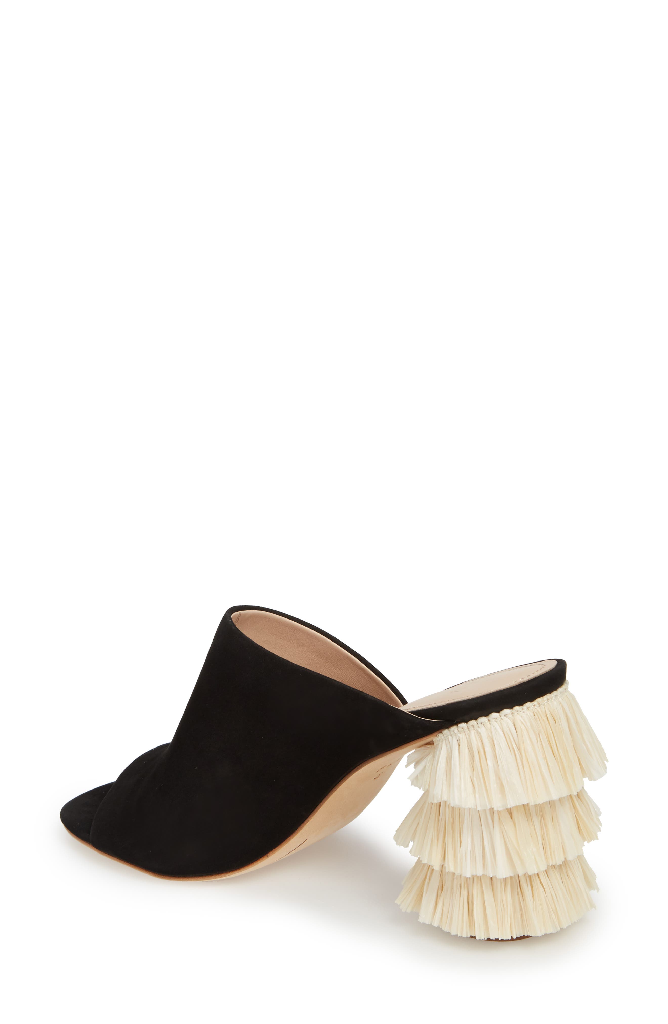 Pour la Victoire Hettie Tassel Heel Mule, Alternate, color, 