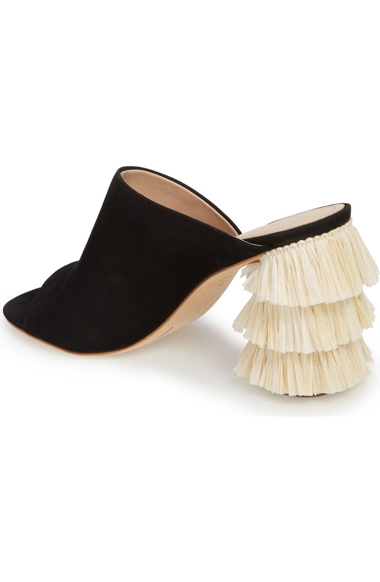 Pour la Victoire Hettie Tassel Heel Mule, Alternate, color,