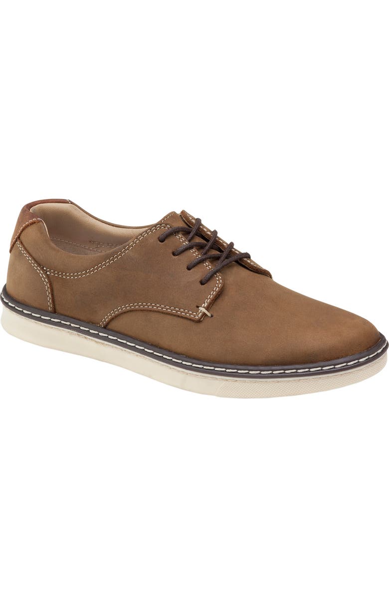 Johnston & Murphy Kids' McGuffey Plain Toe Derby, Main, color, Brown Oiled Nubuck