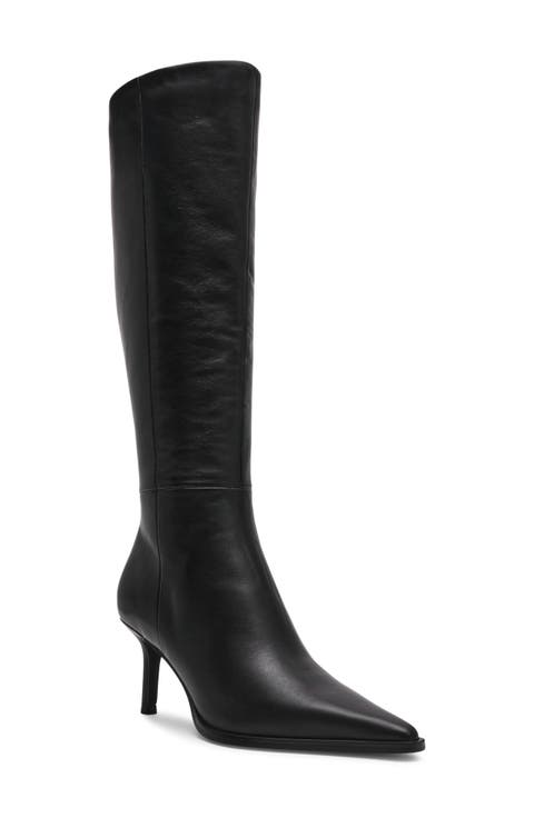 Lingo Pointed Toe Knee High Boot (Women)