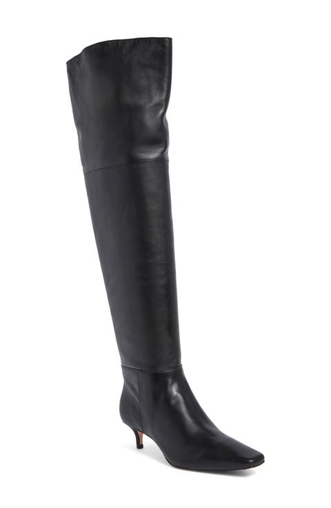 Roxanne Over the Knee Leather Boot