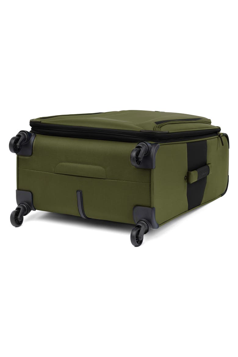 Pilot Air 2 25 Inch Expandable Spinner Suitcase, Alternate, color, OLIVE/ BLACK