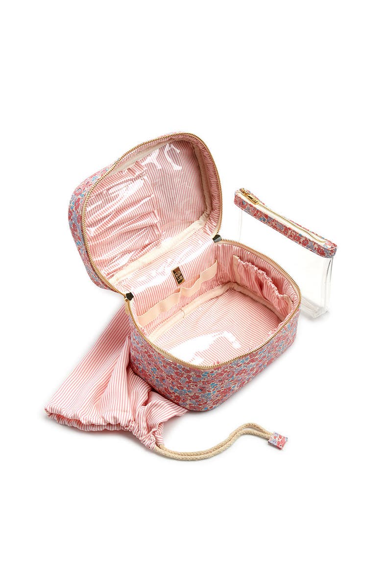 TRVL Design Marseille Train Case, Alternate, color, Pink