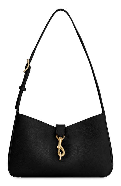 Small Megan Leather Shoulder Bag