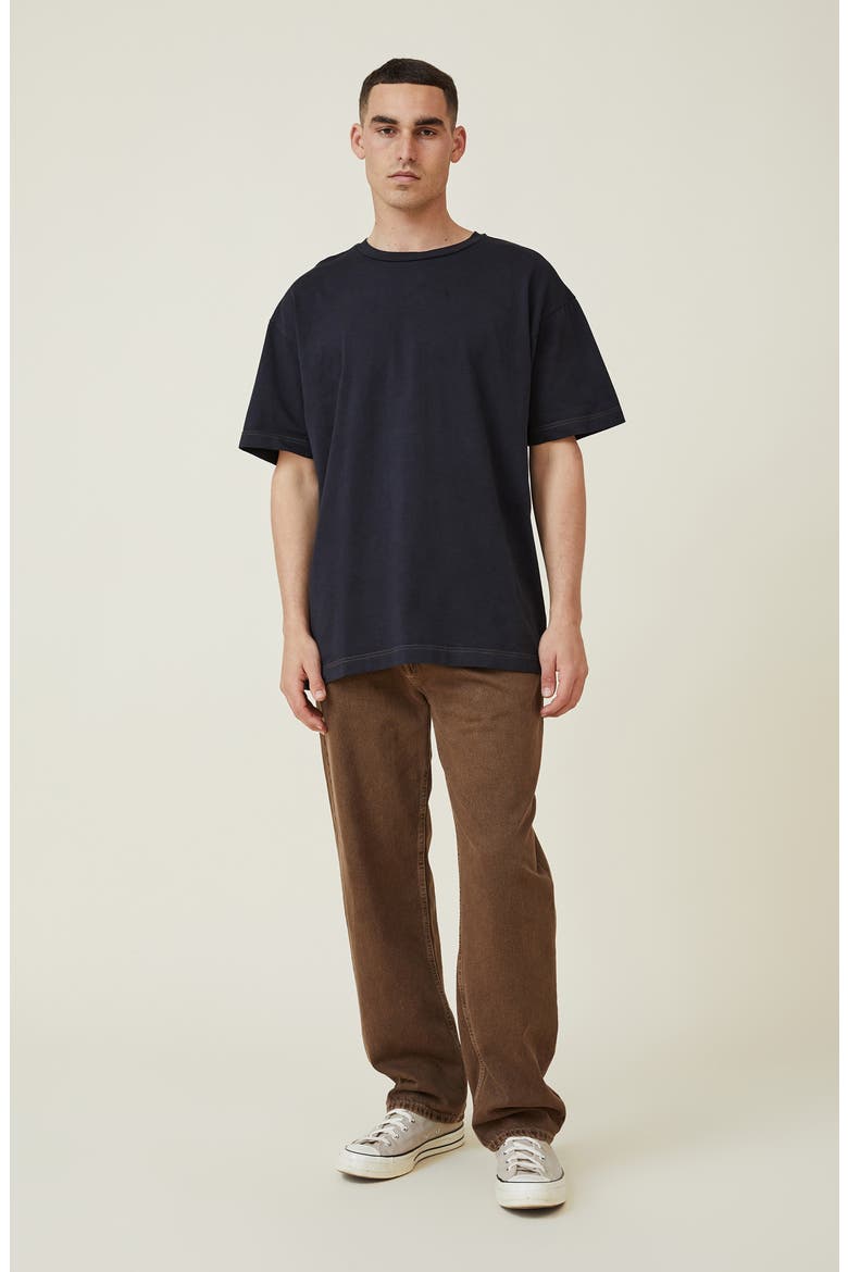 Men's Box Fit T-Shirt, Alternate, color, BLACK