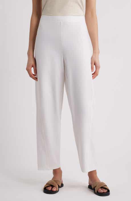 Eileen Fisher Ankle Length Knit Lantern Pants