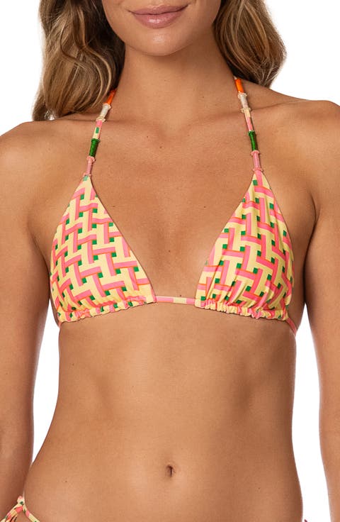 Blush Tide Balmy Triangle Bikini Top