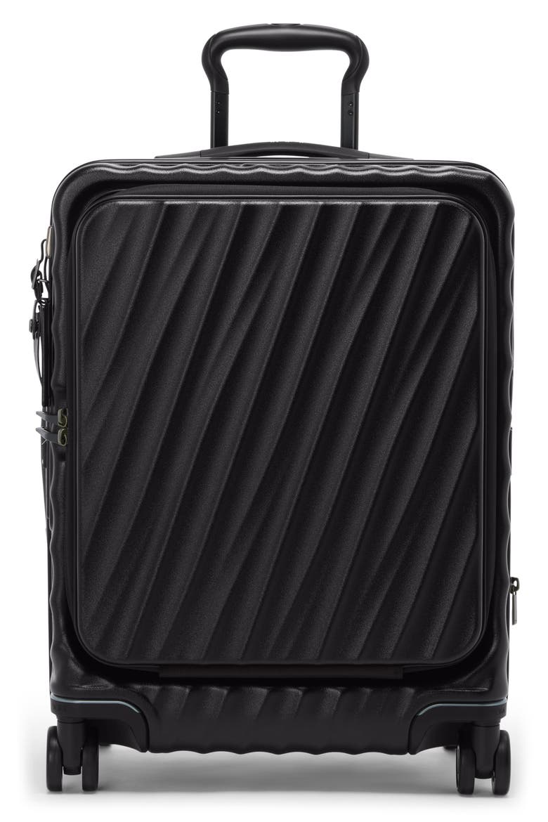 19 Degree Large Front Access Carry-On, Main, color, BLACK TEXTURE