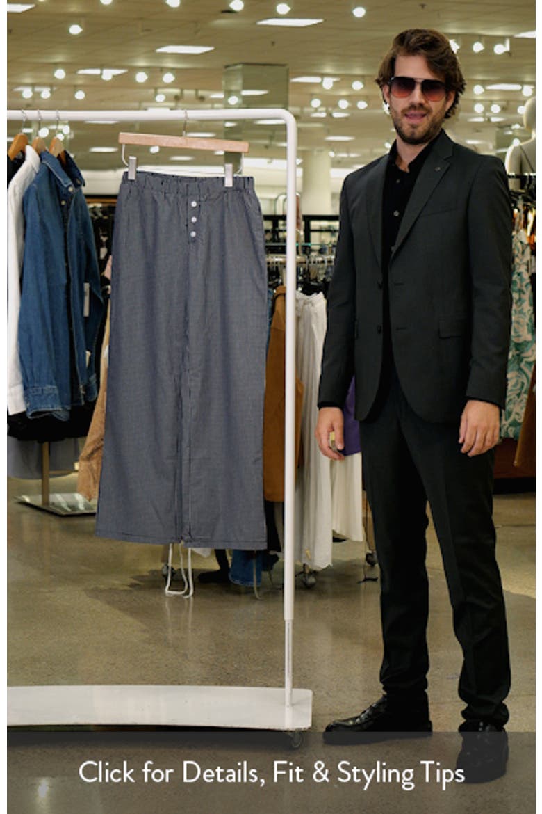 Ellery Check Pants video