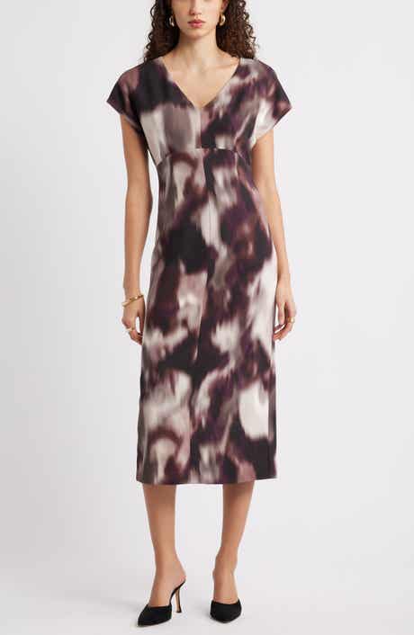 Nordstrom Print Midi Dress