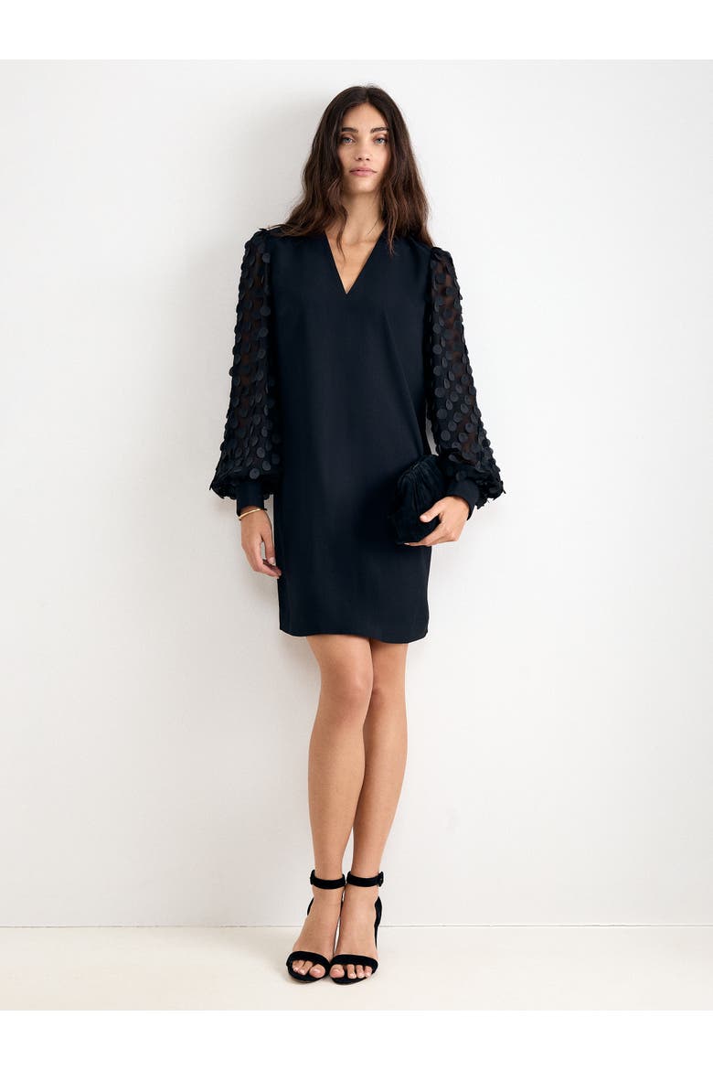 Laura Mini Dress, Alternate, color, Black