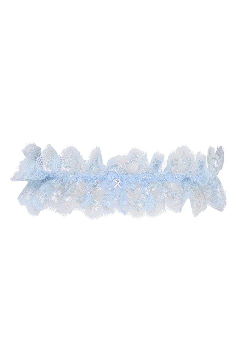 SAVAGE X FENTY Bedroom Belle Garter, Main, color, Endless Blue