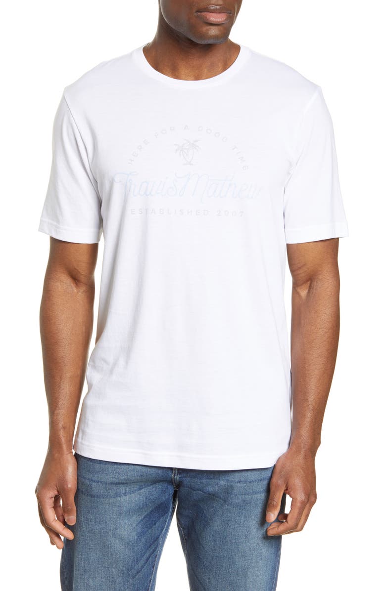 TravisMathew Food Chain Graphic Tee, Main, color, 