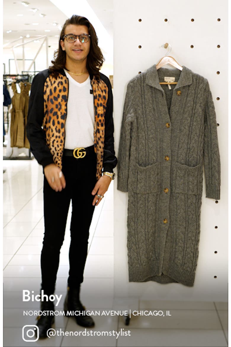 Berriex Long Wool Cardigan video