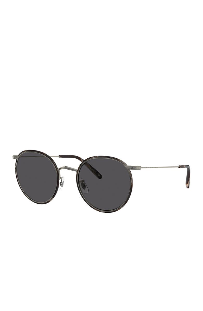 Oliver Peoples Casson 49mm Round Sunglasses, Alternate, color,