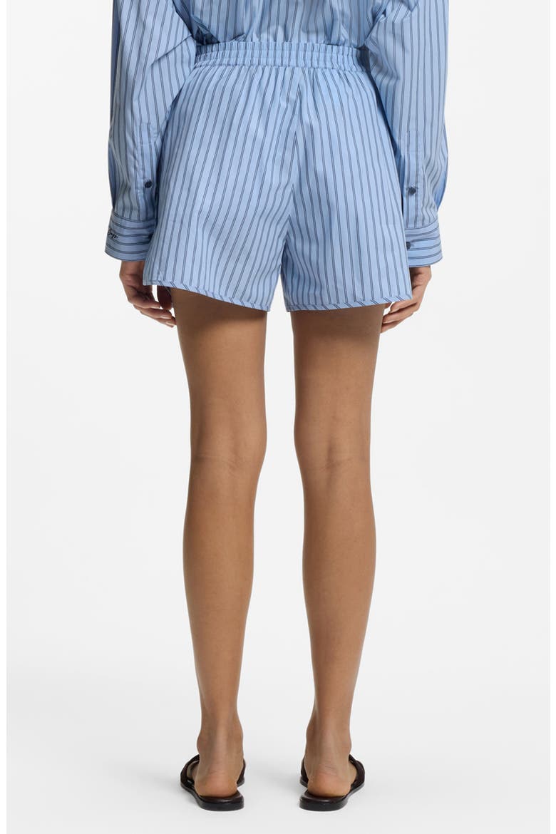Tiplyna Stripe Cotton Shorts, Alternate, color, BLUE STRIPE