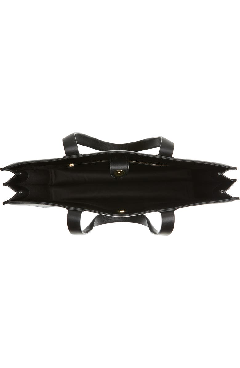 Nordstrom Concertina Leather Accordion Tote, Alternate, color,