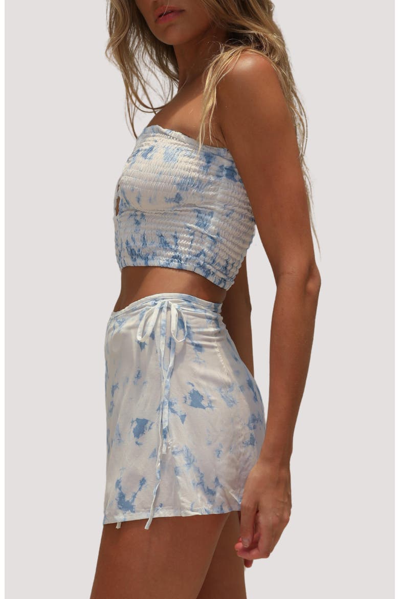 Coco Tube Top, Alternate, color, SKY DREAM