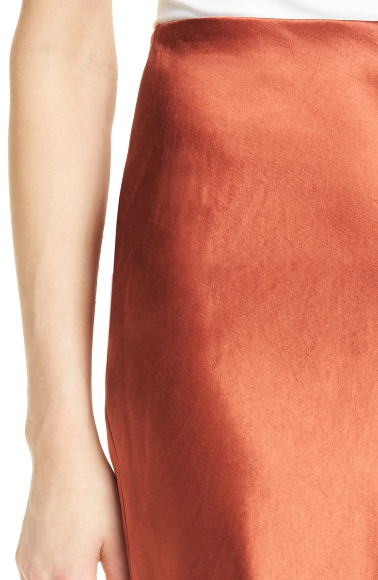 Vince Satin Slip Skirt, Alternate, color, 