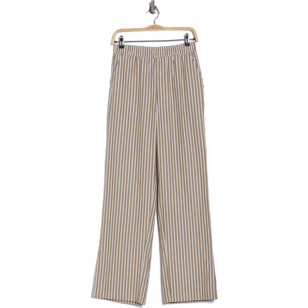 Scotch & Soda Elastic Waist Pants In Multi