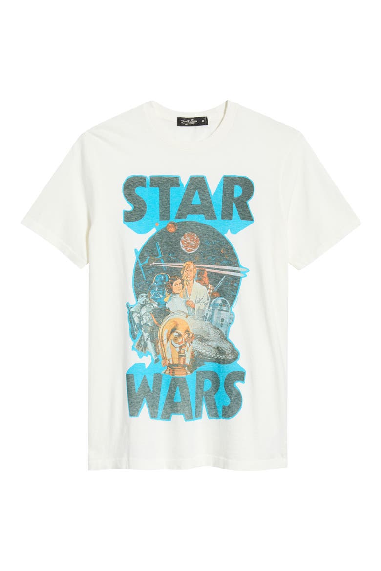 Star Wars Poster Graphic T-Shirt, Alternate, color, VINTAGE WHITE