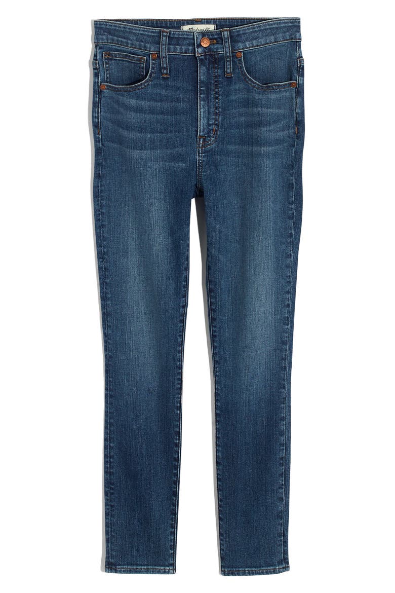 Curvy High Waist Crop Skinny Jeans, Alternate, color, DALSTROM
