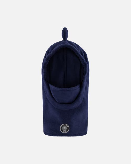 Deux Par Deux Polar Fleece Balaclava For Ski Helmet In Blue