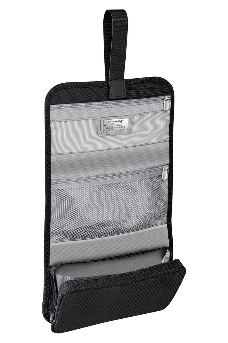 Baseline Compact Toiletry Bag, Alternate, color, BLACK