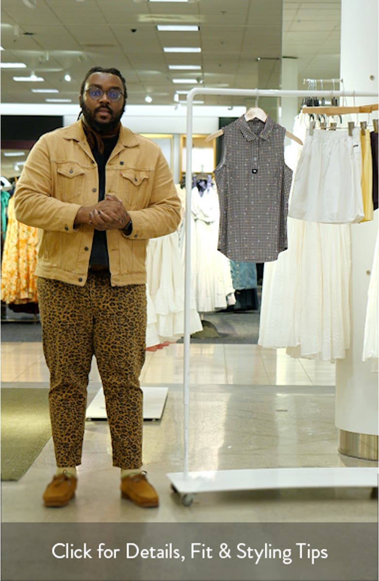 Throwing Darts Sleeveless Golf Polo, sales video thumbnail