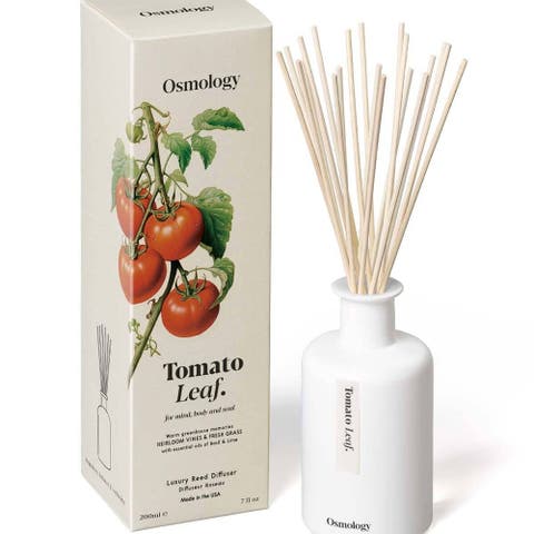 Tomato Leaf Reed Diffuser - Tomato Leaf, Fresh Grass and Lime