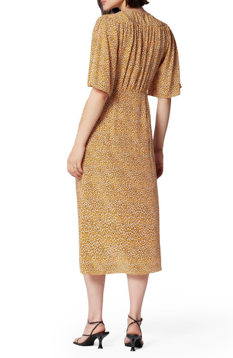 Equipment Penelope Animal Print Silk Dress, Alternate, color,