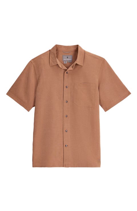 Desert Pucker Button-Up Shirt