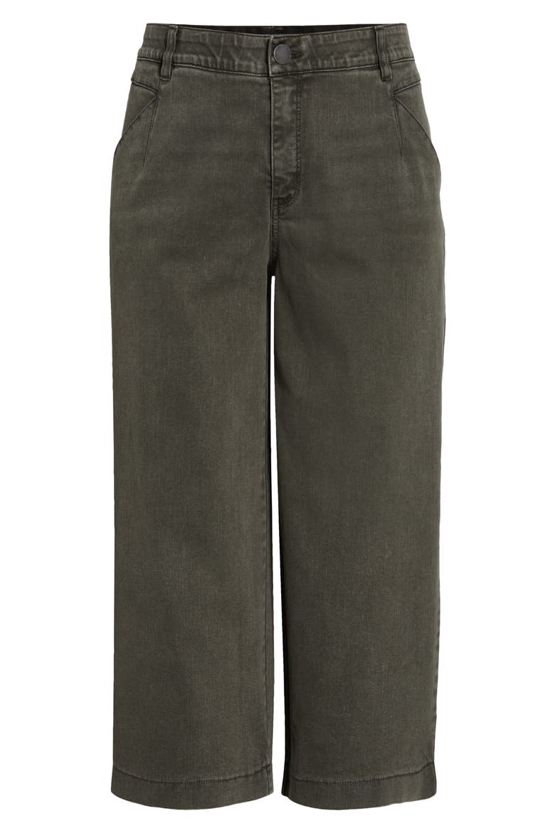 Wyatt Skyrise High Waist Ankle Wide Leg Jeans, Alternate, color, WASHED THYME