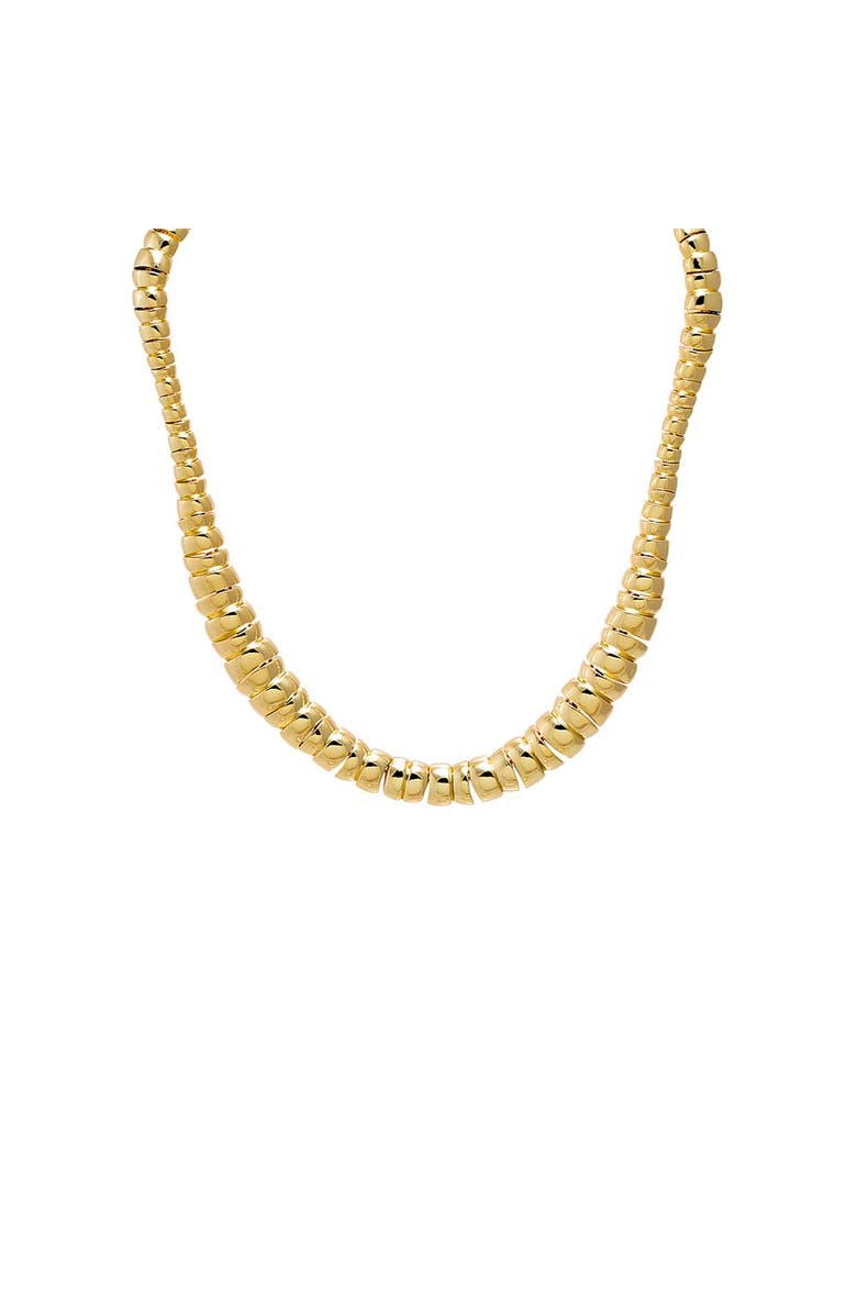 BY ADINA EDEN Ball Clustered Graduated Fancy Necklace, Main, color, Gold