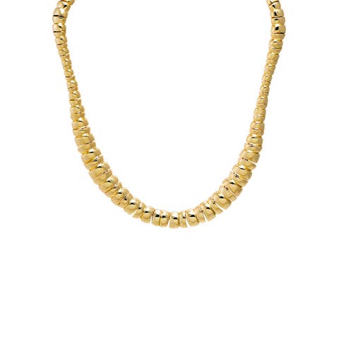Ball Clustered Graduated Fancy Necklace