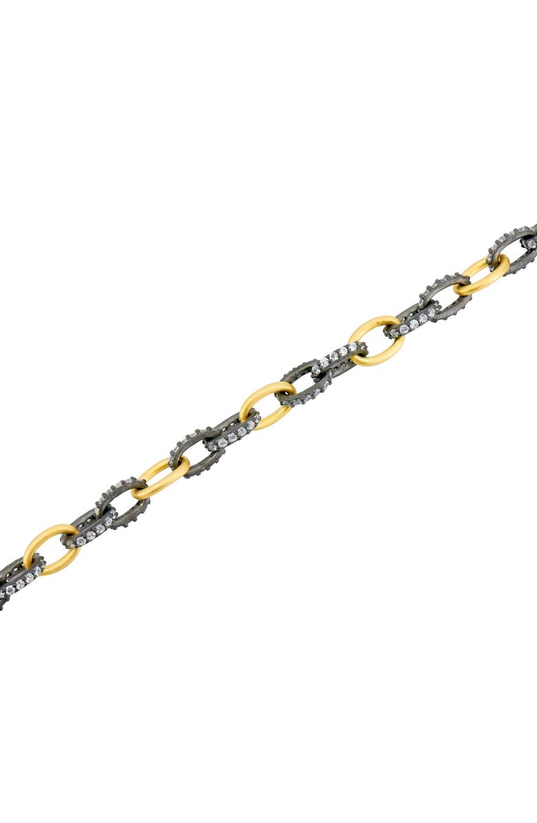 FREIDA ROTHMAN Alternating Chain Link Toggle Bracelet, Alternate, color, 