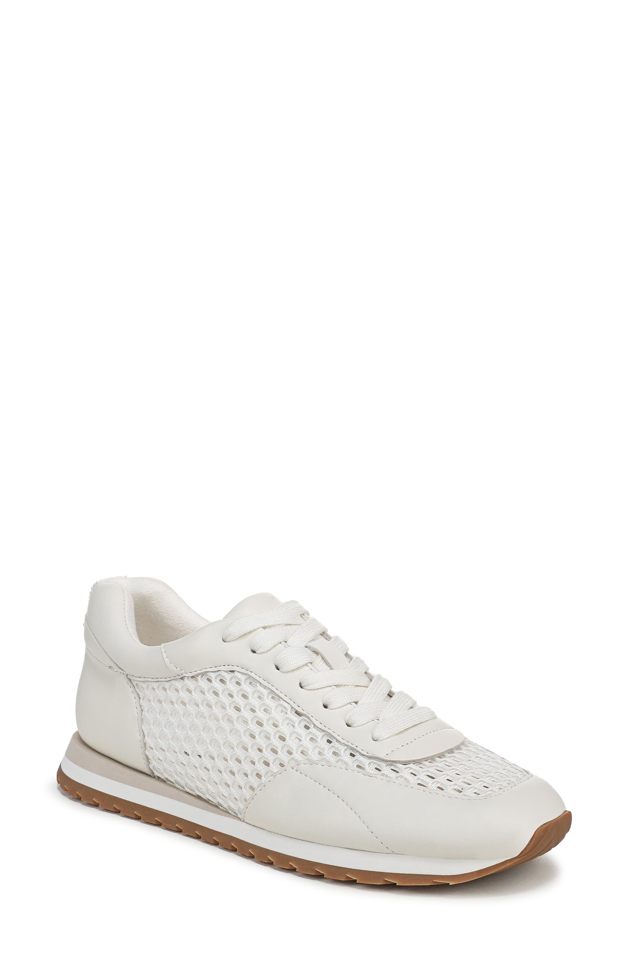 Favorite Daughter Sophia Mesh Sneaker, Main, color, White