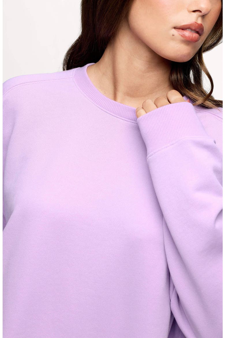 Crewneck Sweatshirt, Alternate, color, ORCHID