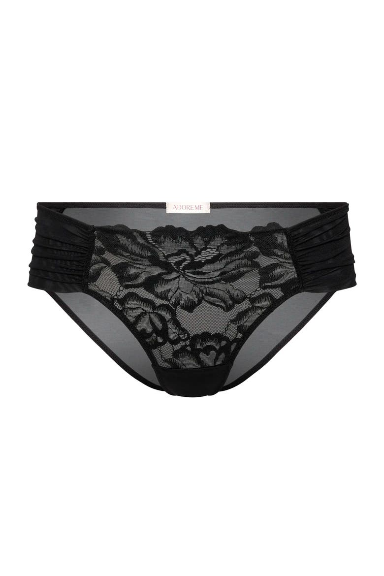 Marieprune Cheeky Panties, Alternate, color, Black